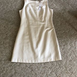 NWT Banana Republic Ivory Sheath Size 12